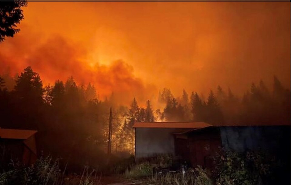 shuswap lake fire