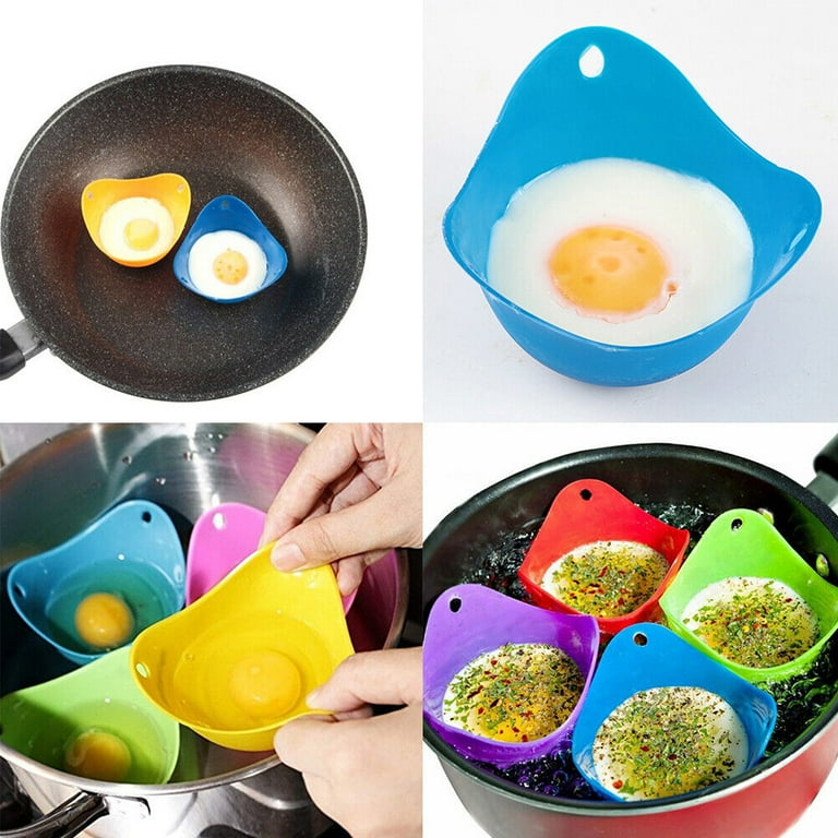 silicone egg poacher cups