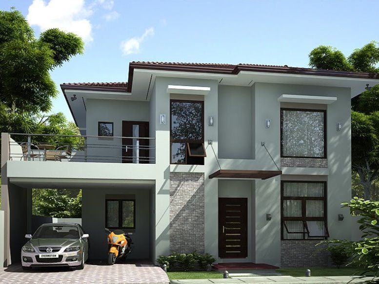 simple contemporary house