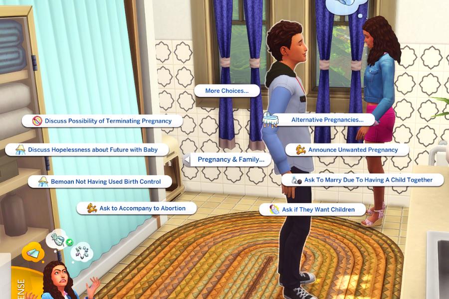 sims 4 teenager pregnant