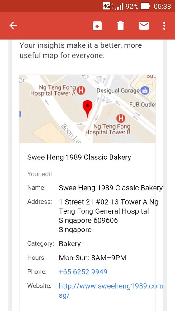 singapore random address