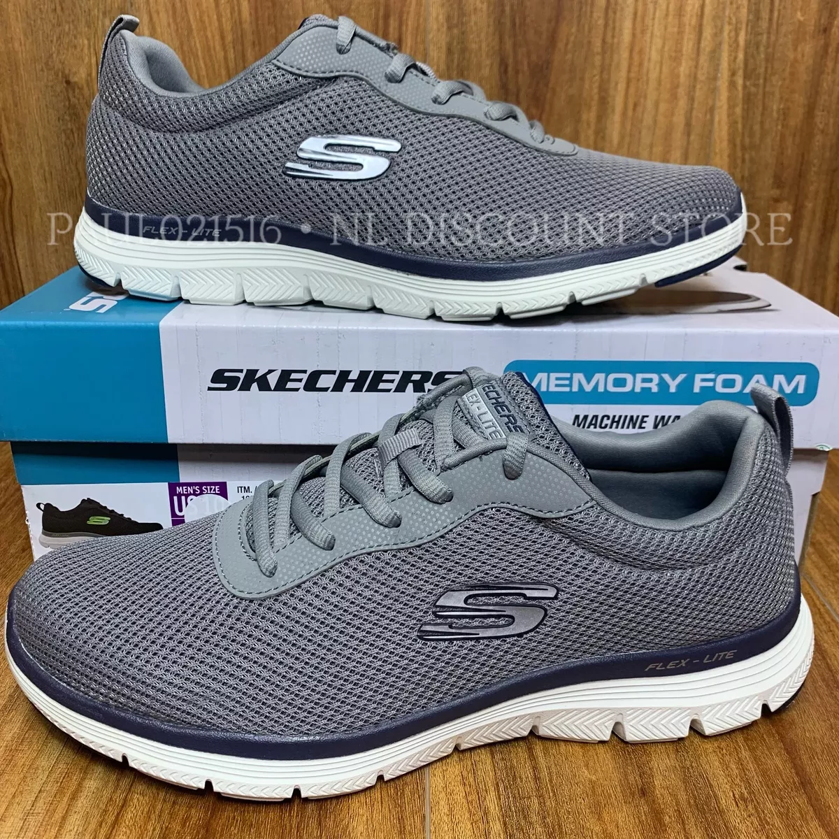 skechers memory foam mens