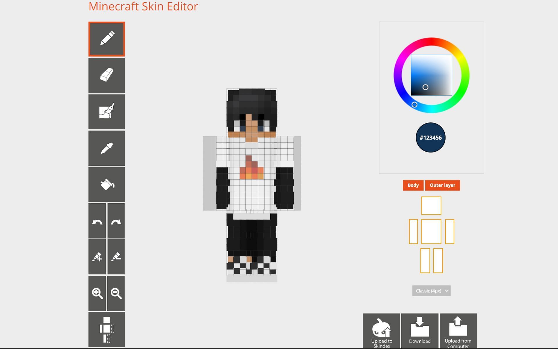 skin minecraft maker