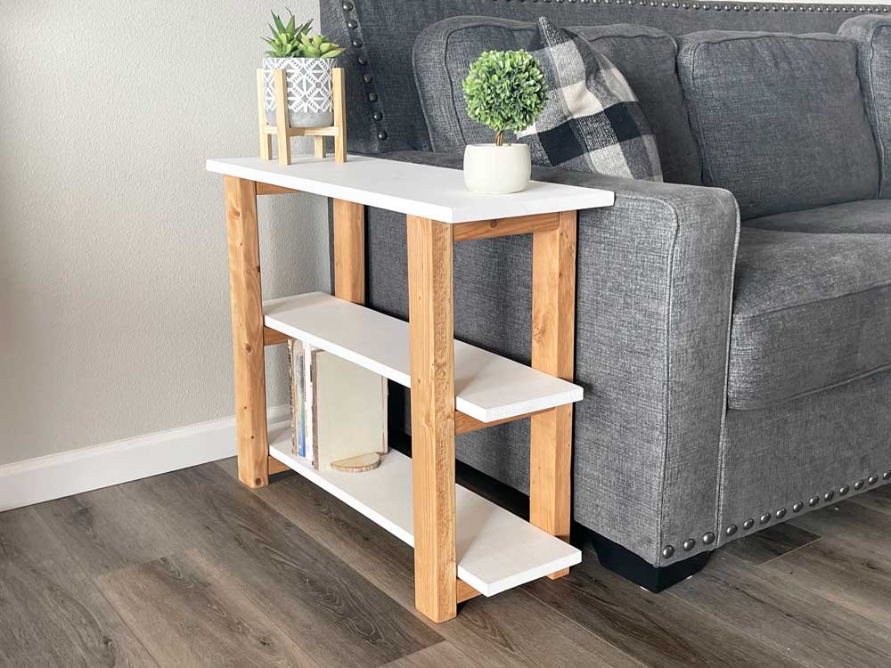 skinny side table