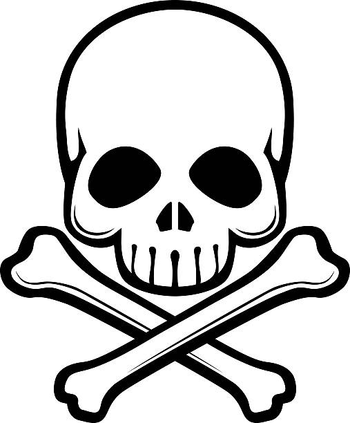 skull crossbones clipart