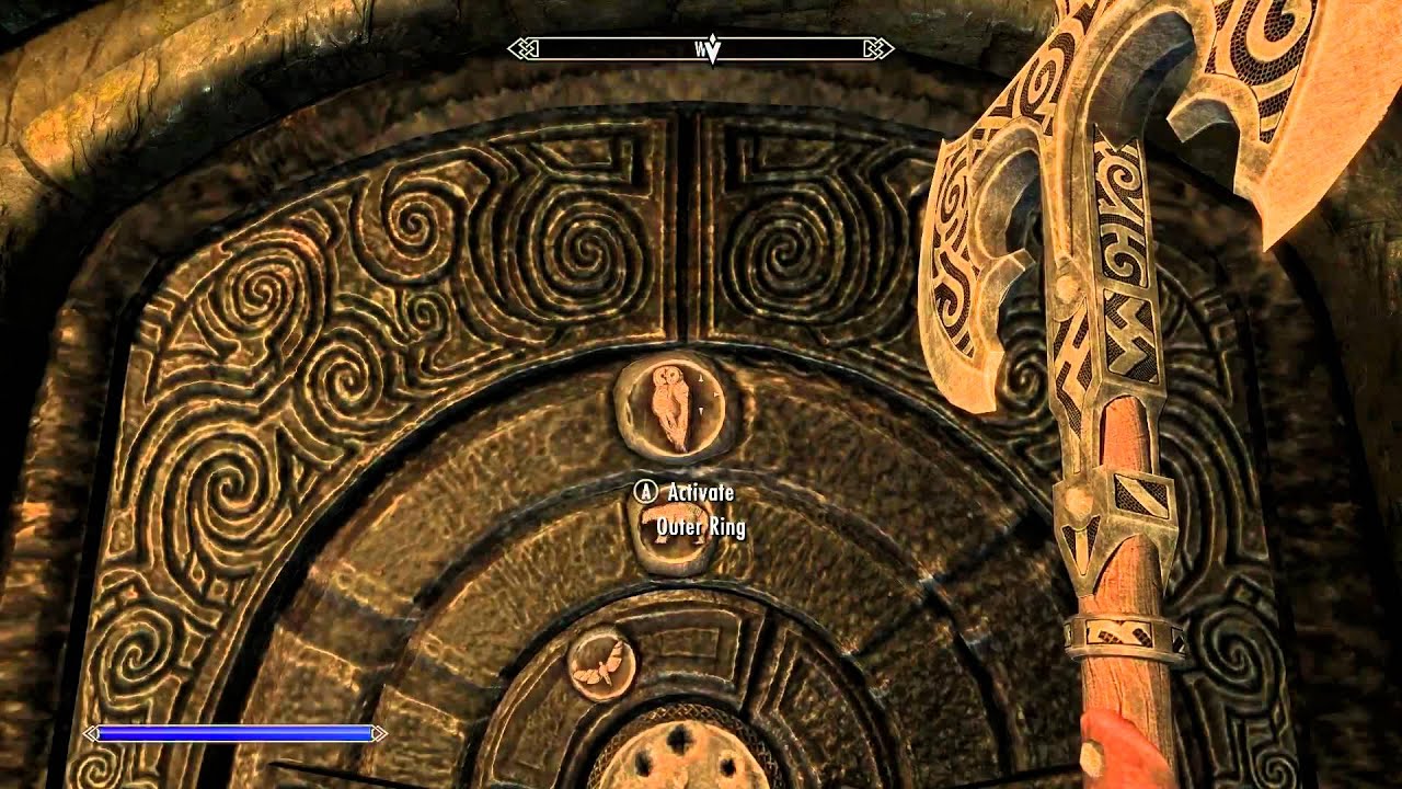 skyrim golden claw puzzle