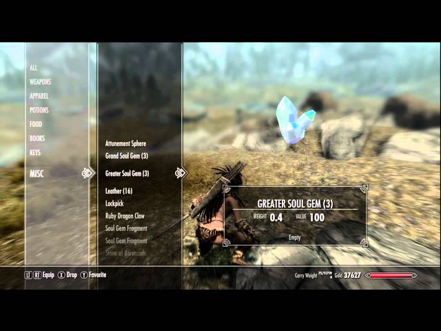 skyrim soul gem guide