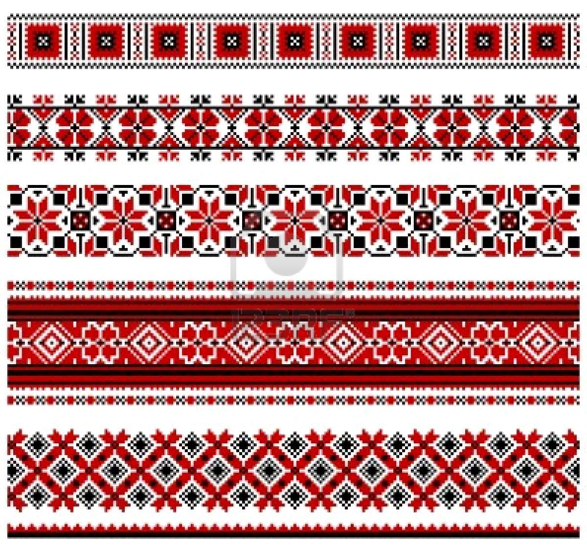 slavic embroidery patterns