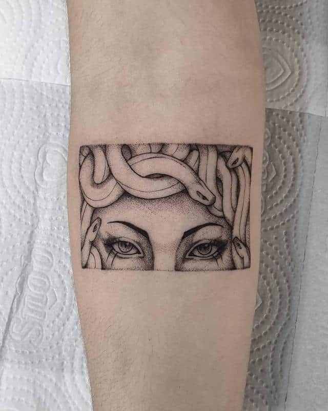 small medusa tattoo