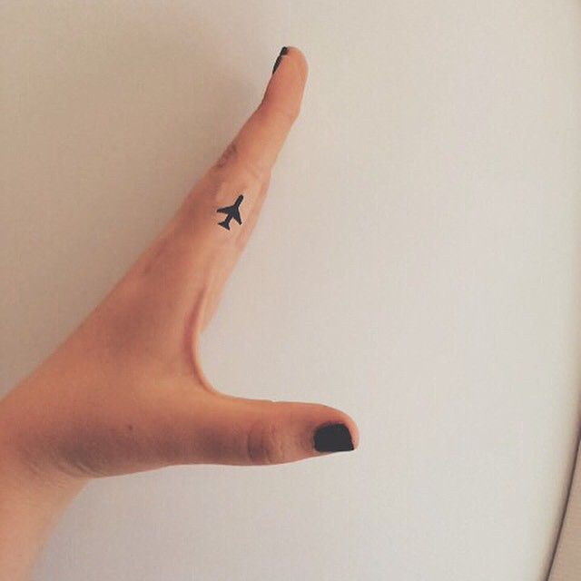 small plane tattoo ideas