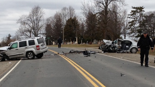 smiths falls accident today