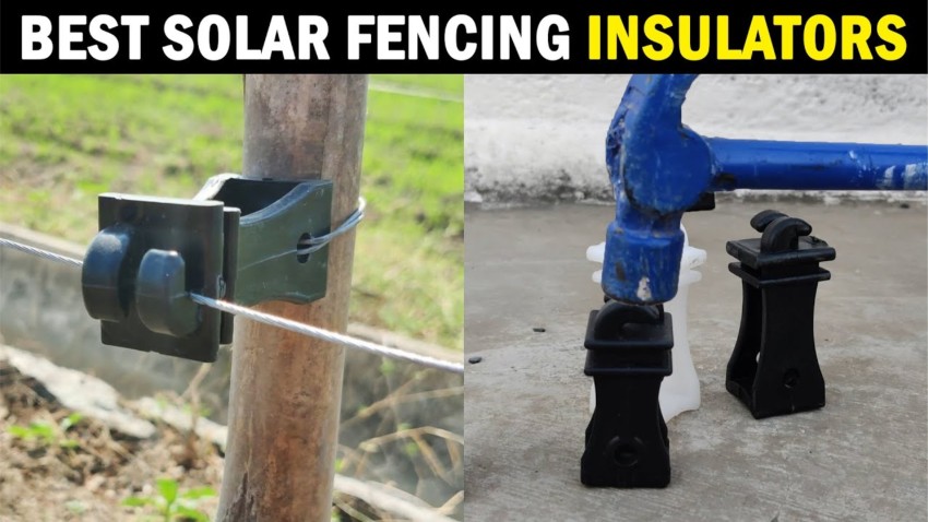 solar fencing insulators