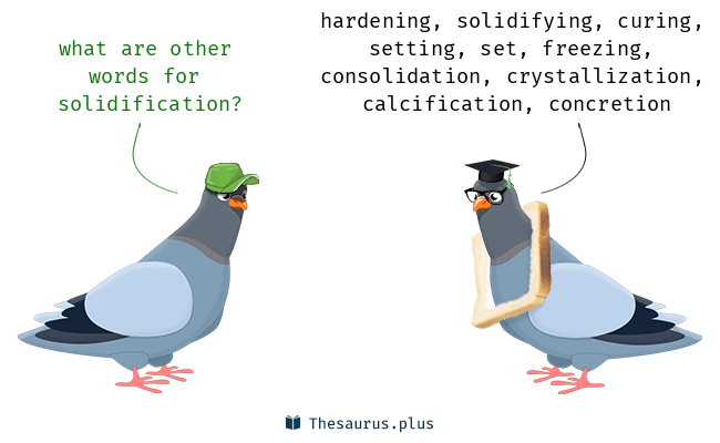 solidification synonym