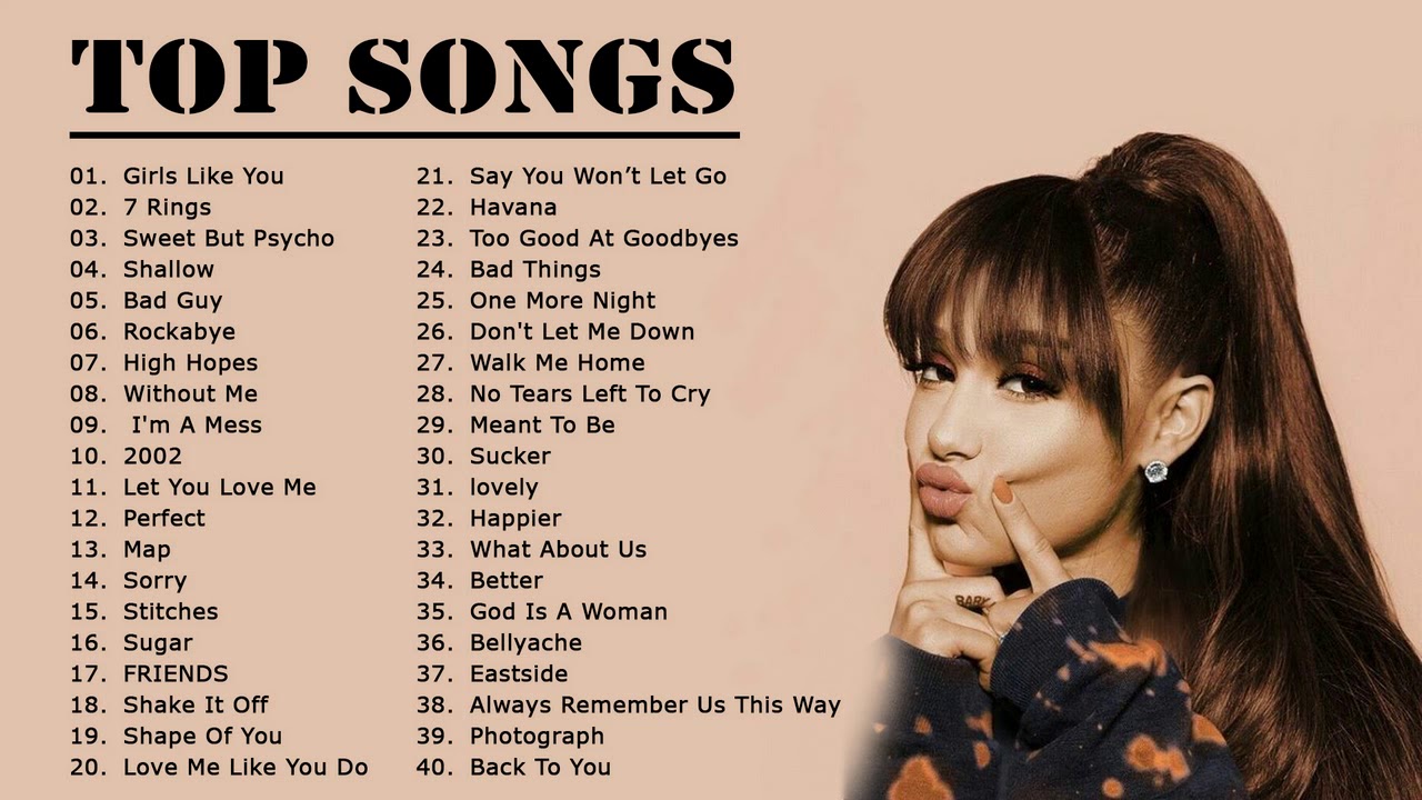 songs in the top 40