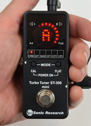 sonic research mini tuner