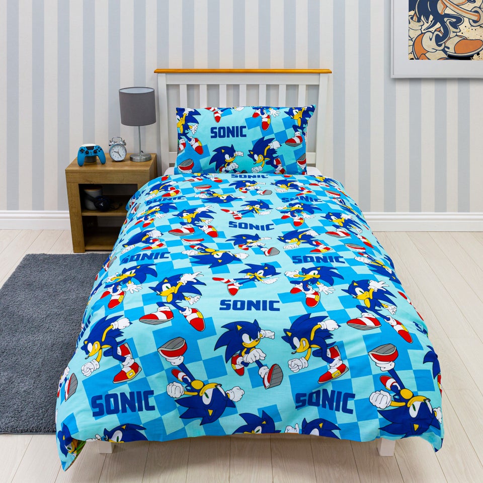 sonic the hedgehog duvet cover