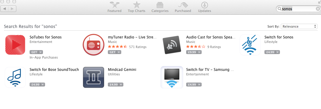 sonos for mac