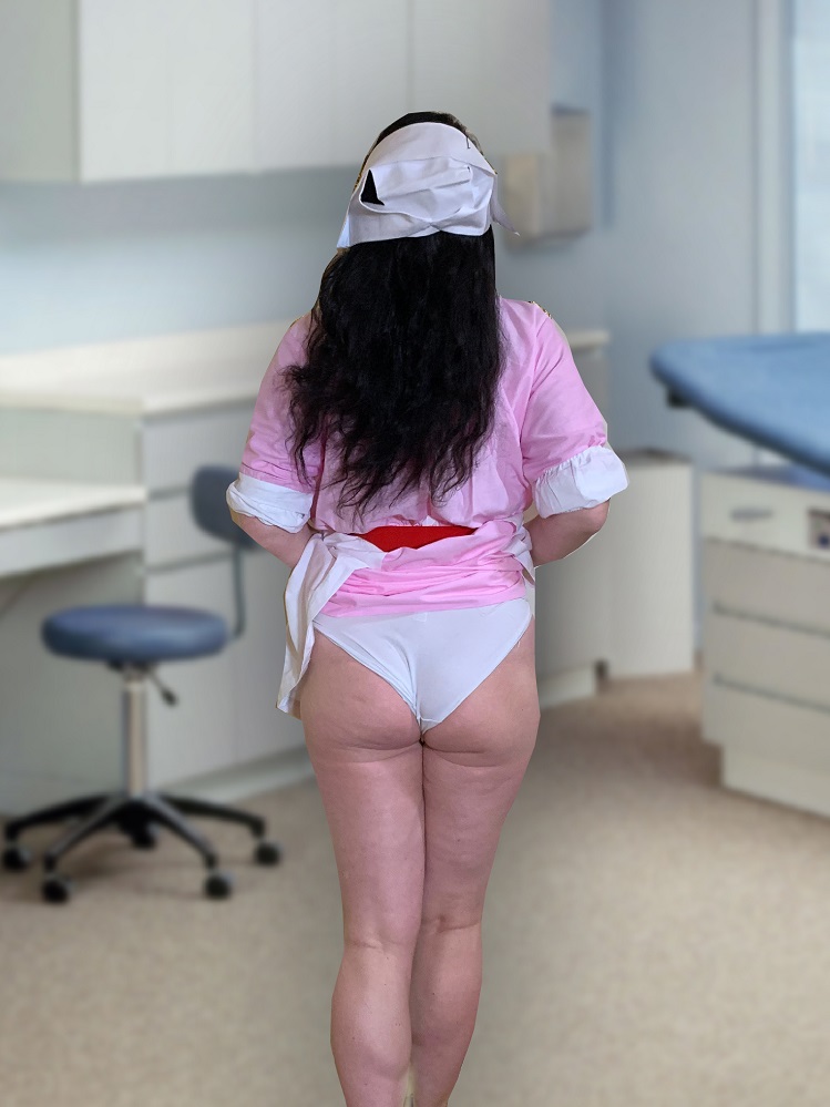 spanking a nurse