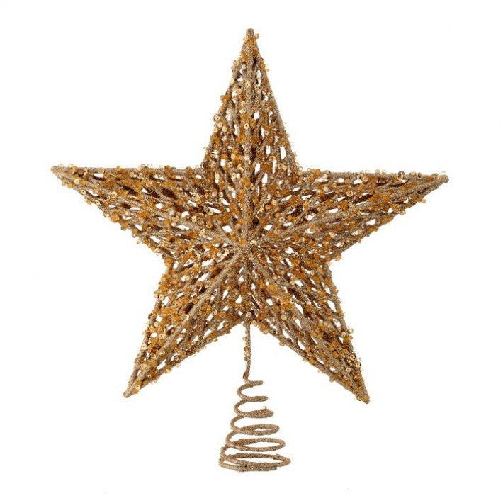 sparkling tree topper