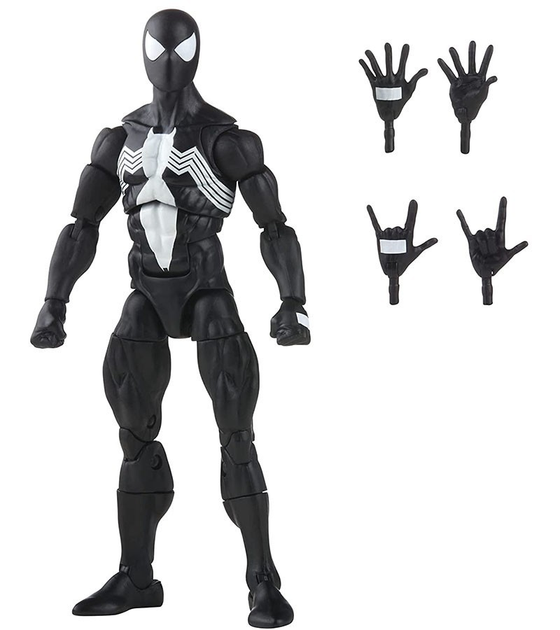 spider man symbiote marvel legends