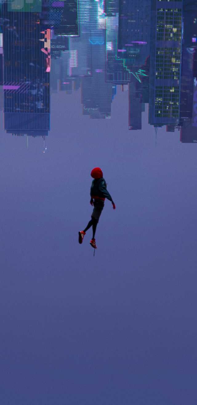 spiderman into the spiderverse wallpaper