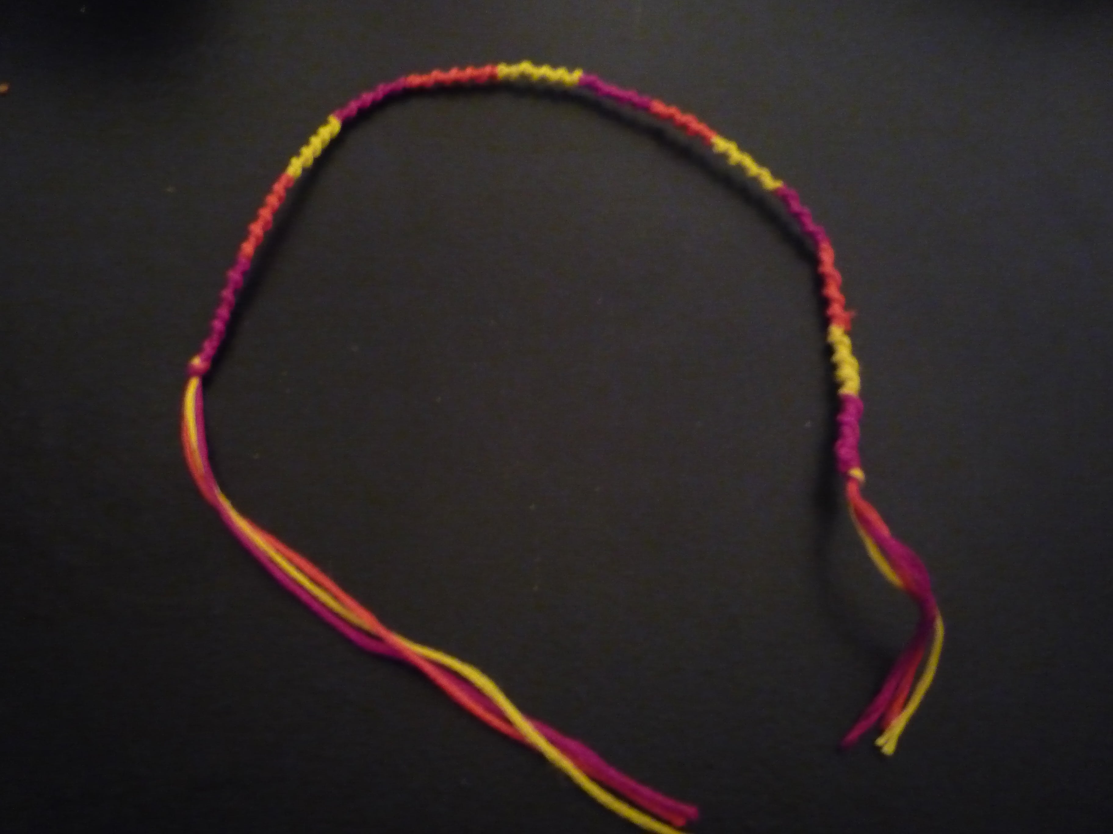 spiral bracelet string