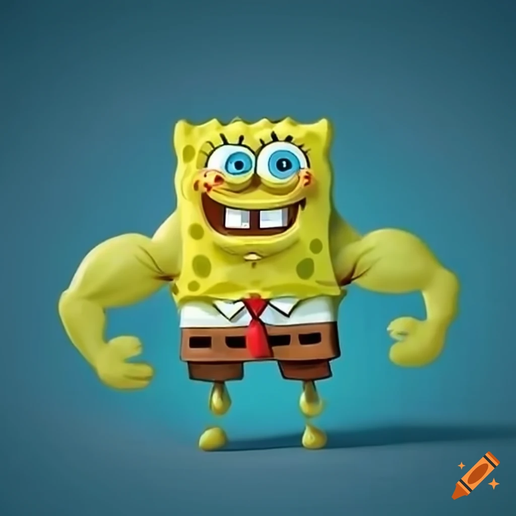 spongebob muscles