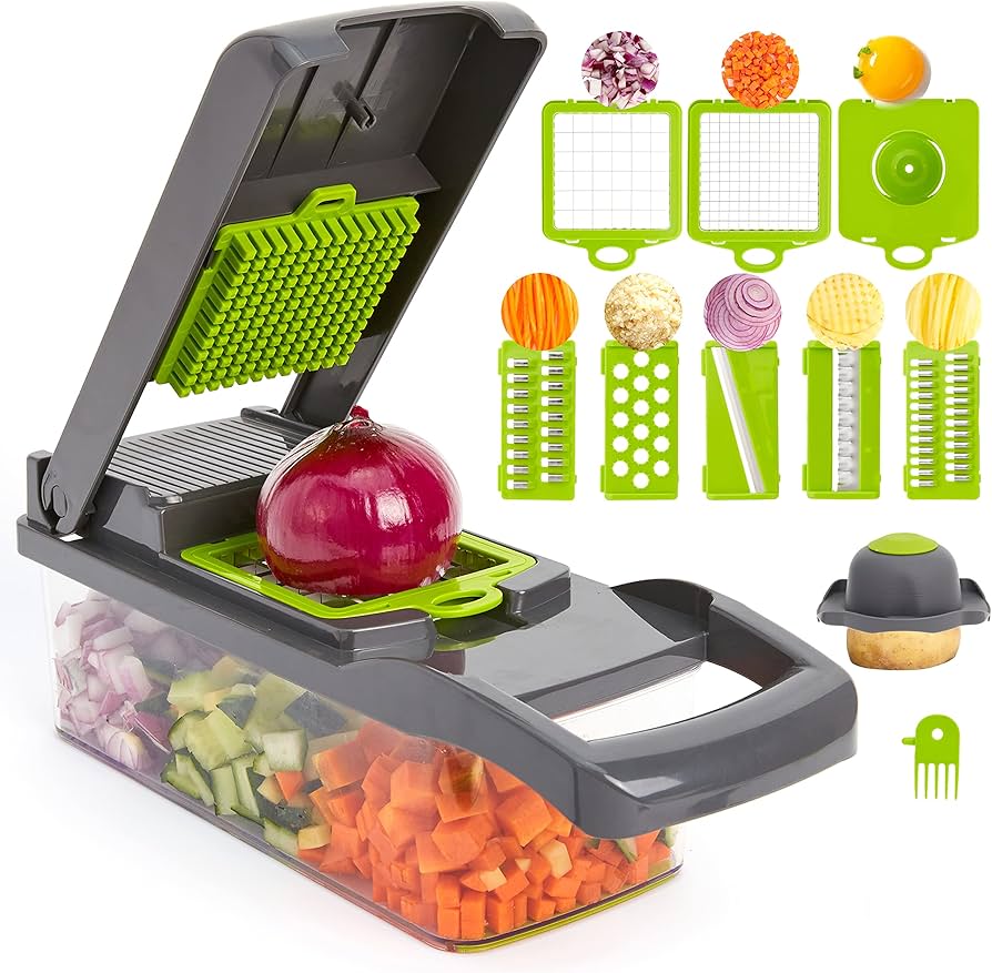 square vegetable chopper