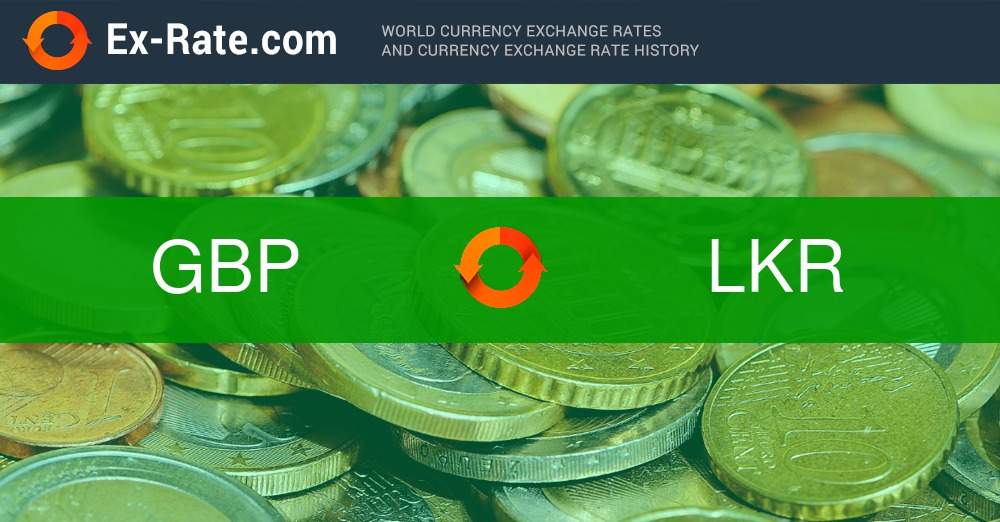 sri lankan rupee to gbp