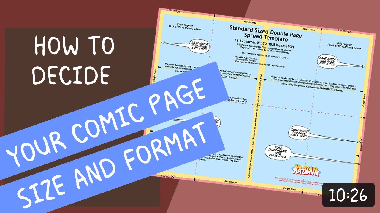 standard comic page size pixels