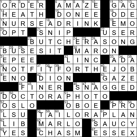 stanzas crossword clue