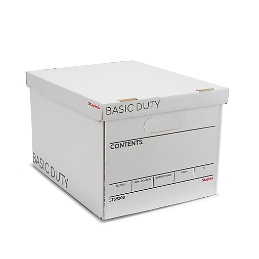 staples storage boxes