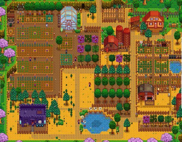 stardew valley farm layout