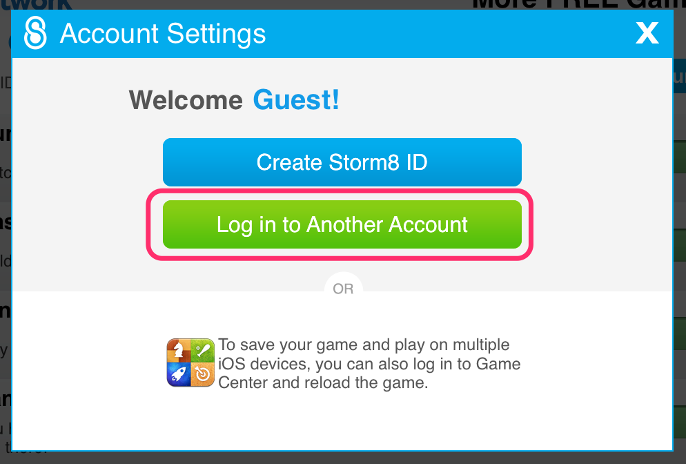 storm8 id