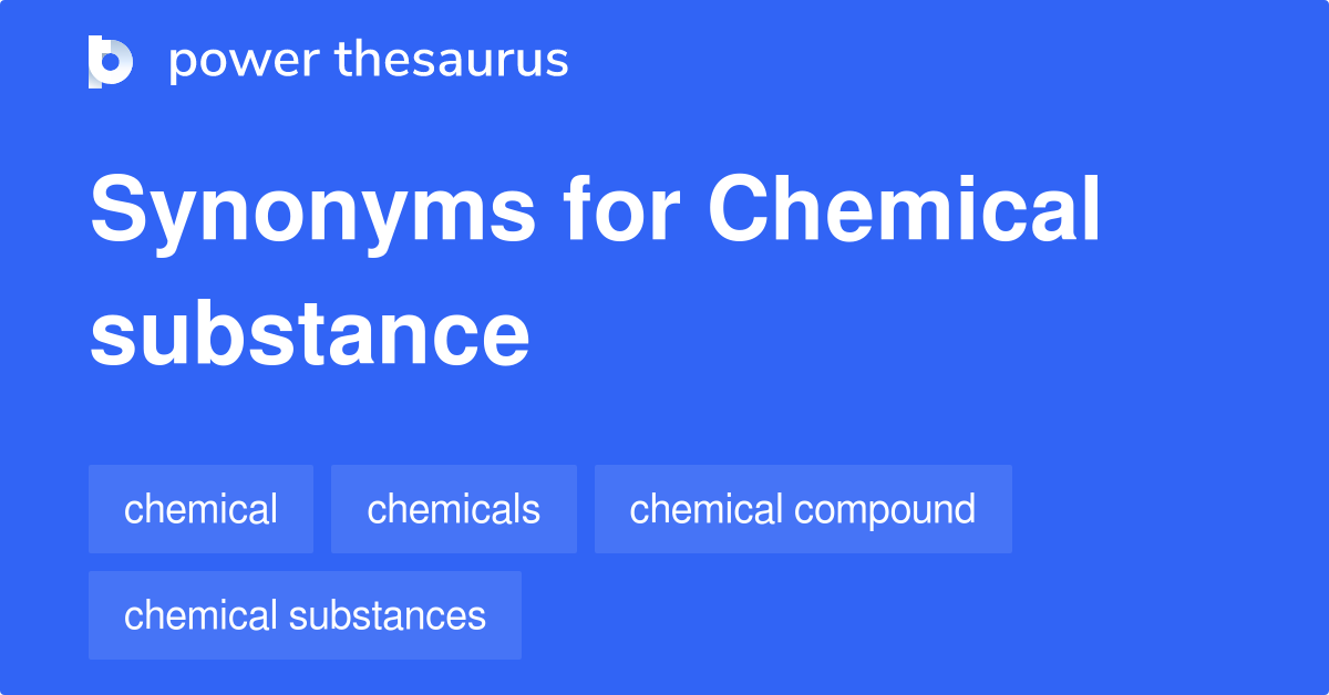 substance synonym