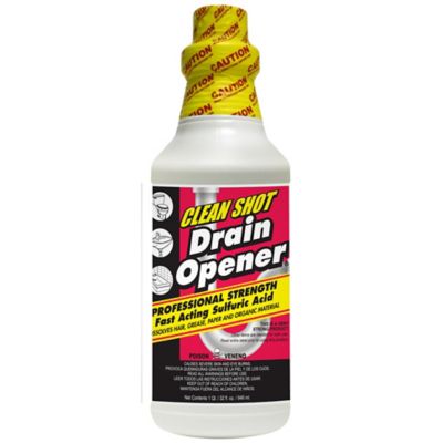 sulfuric acid drain cleaner