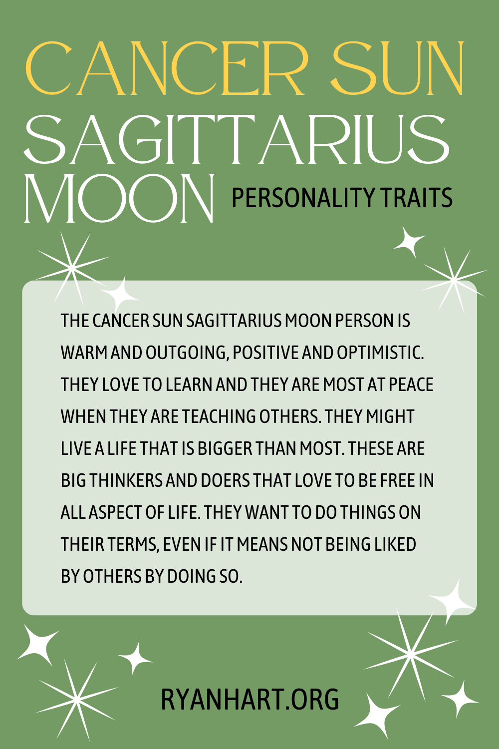 sun cancer moon sagittarius