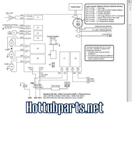 sundance spa wiring diagram