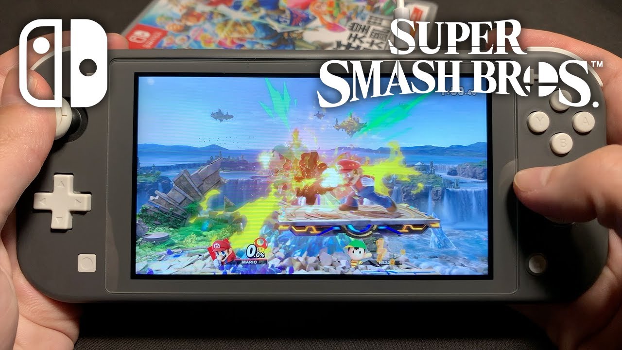 super smash bros nintendo switch lite