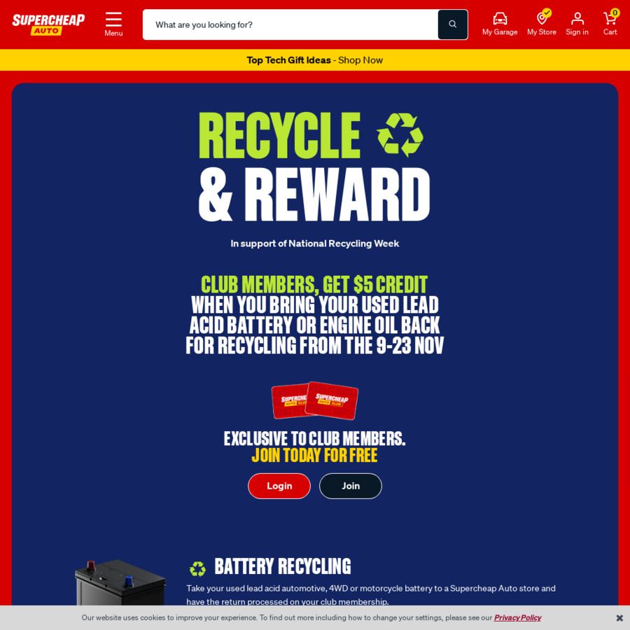 supercheap oil recycling