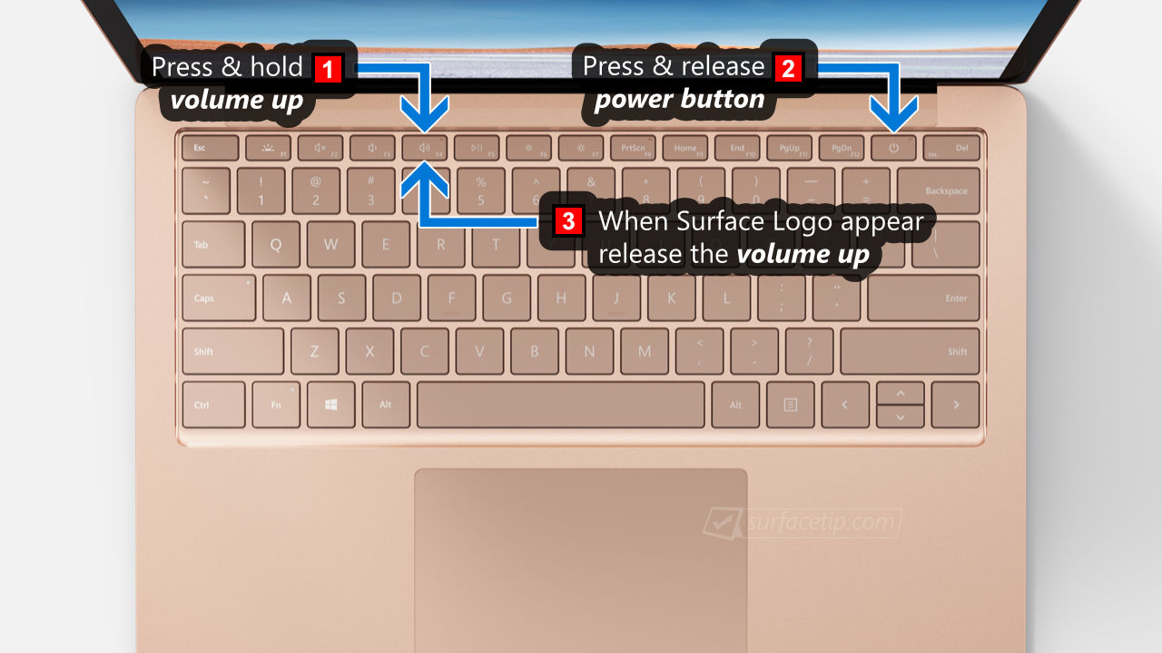 surface bios key