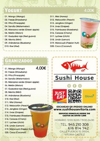 sushi house & taiwan bubble tea