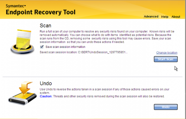 symantec recovery