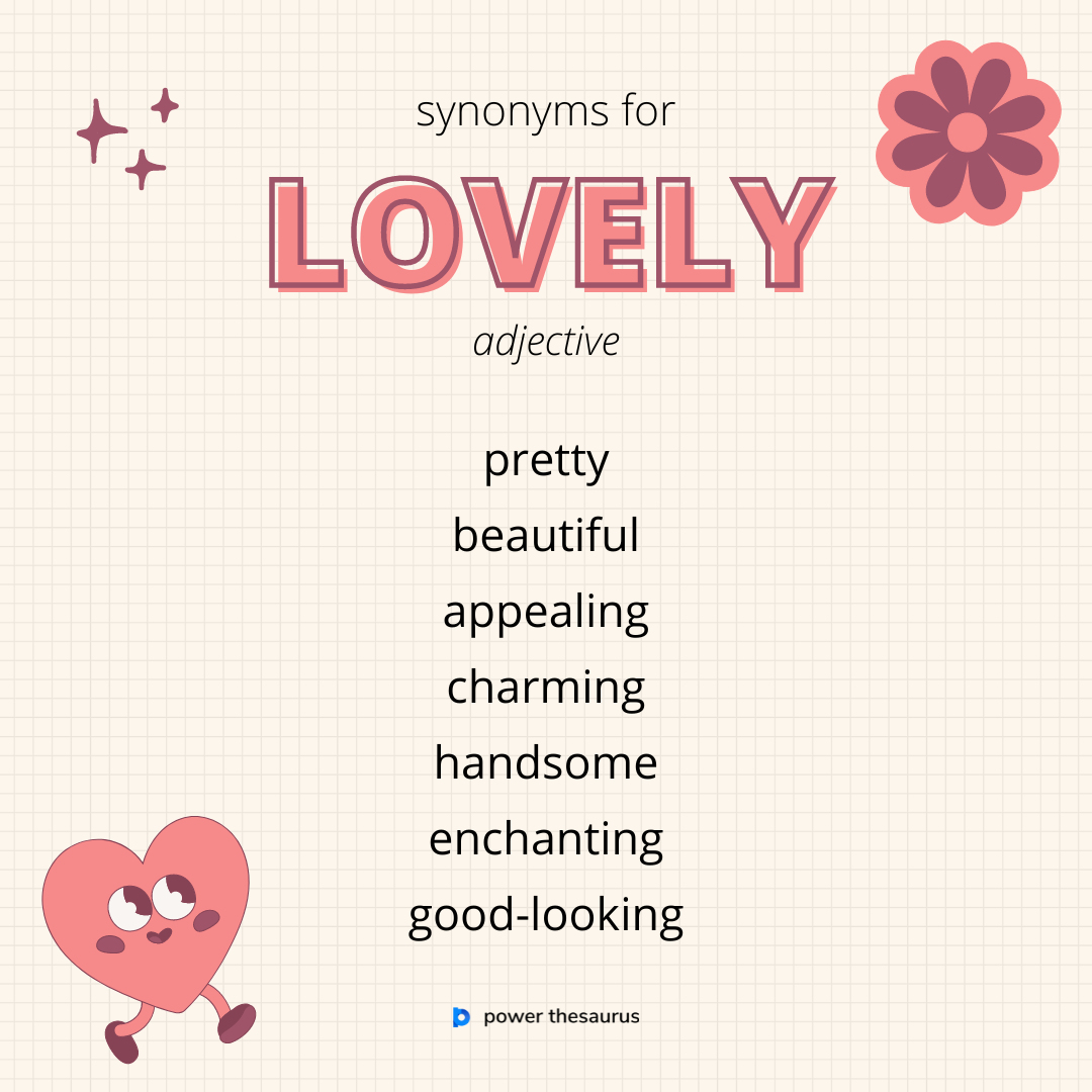 synonym beautiful