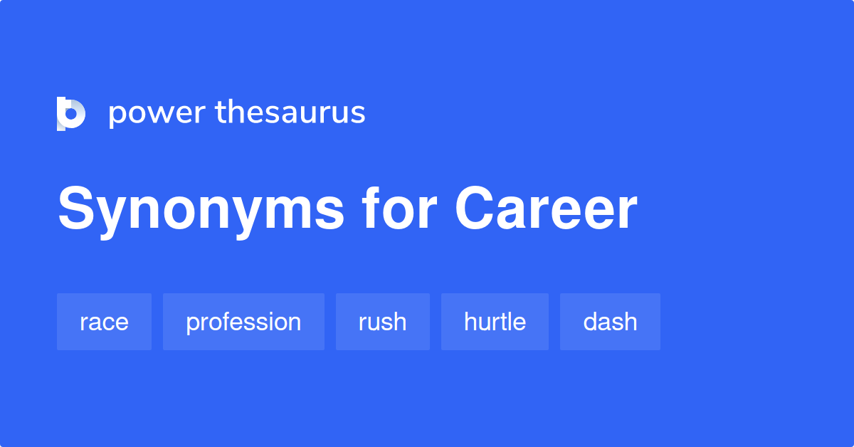 synonym for career