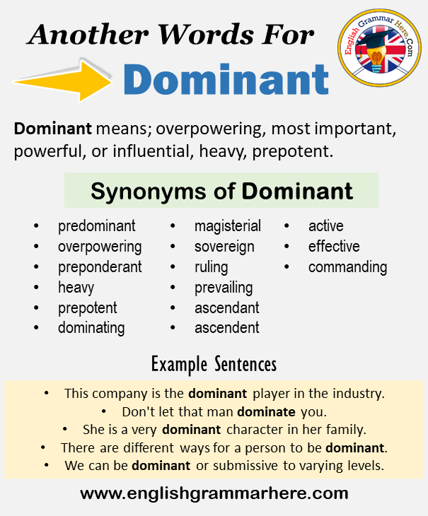 synonym for domination