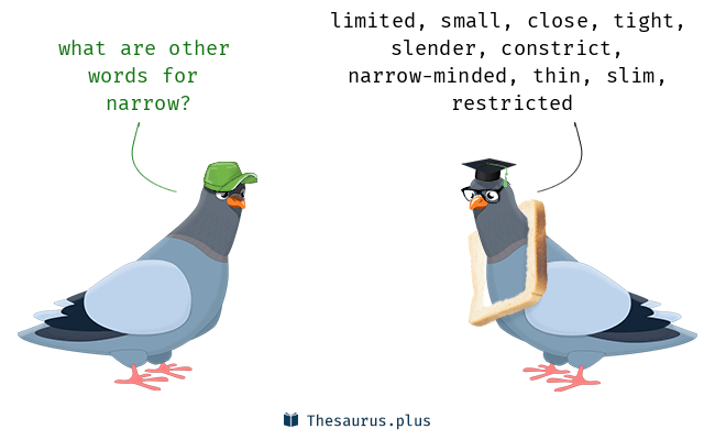 synonym for narrow