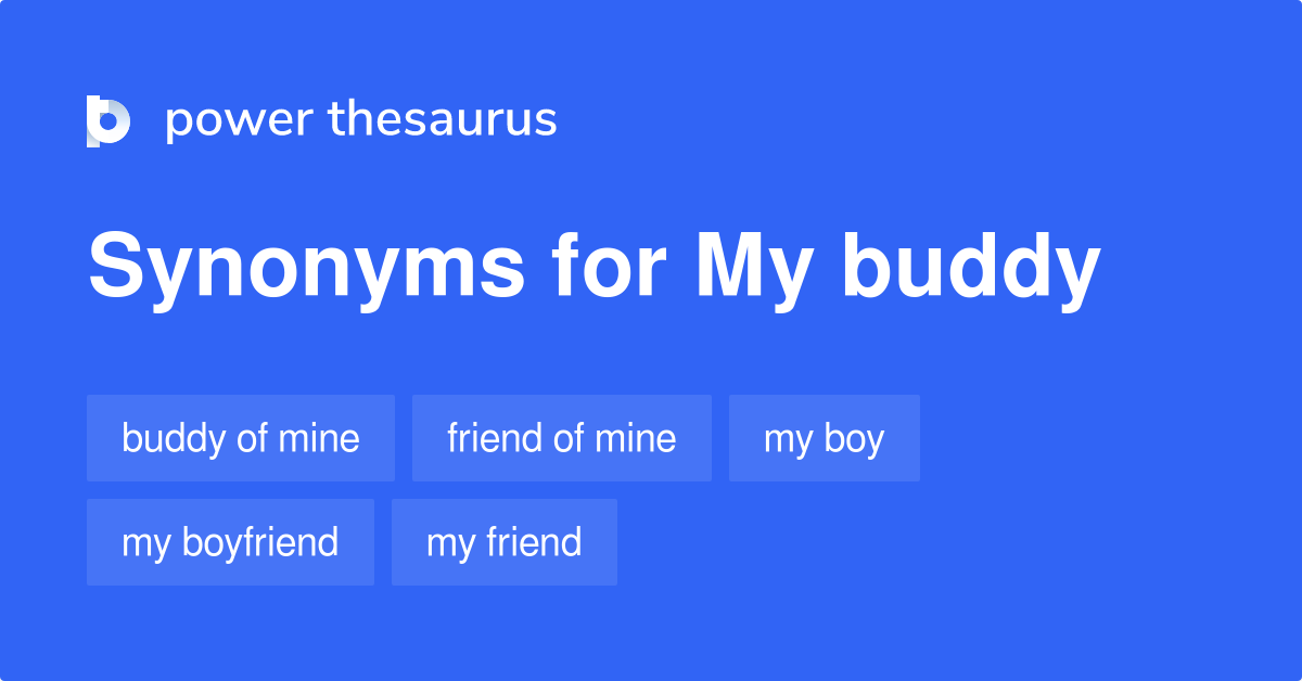 synonyms buddy