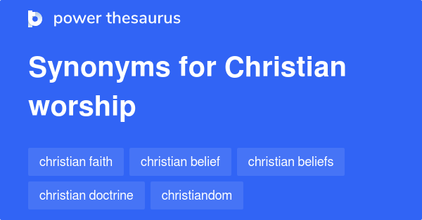 synonyms for worshipped
