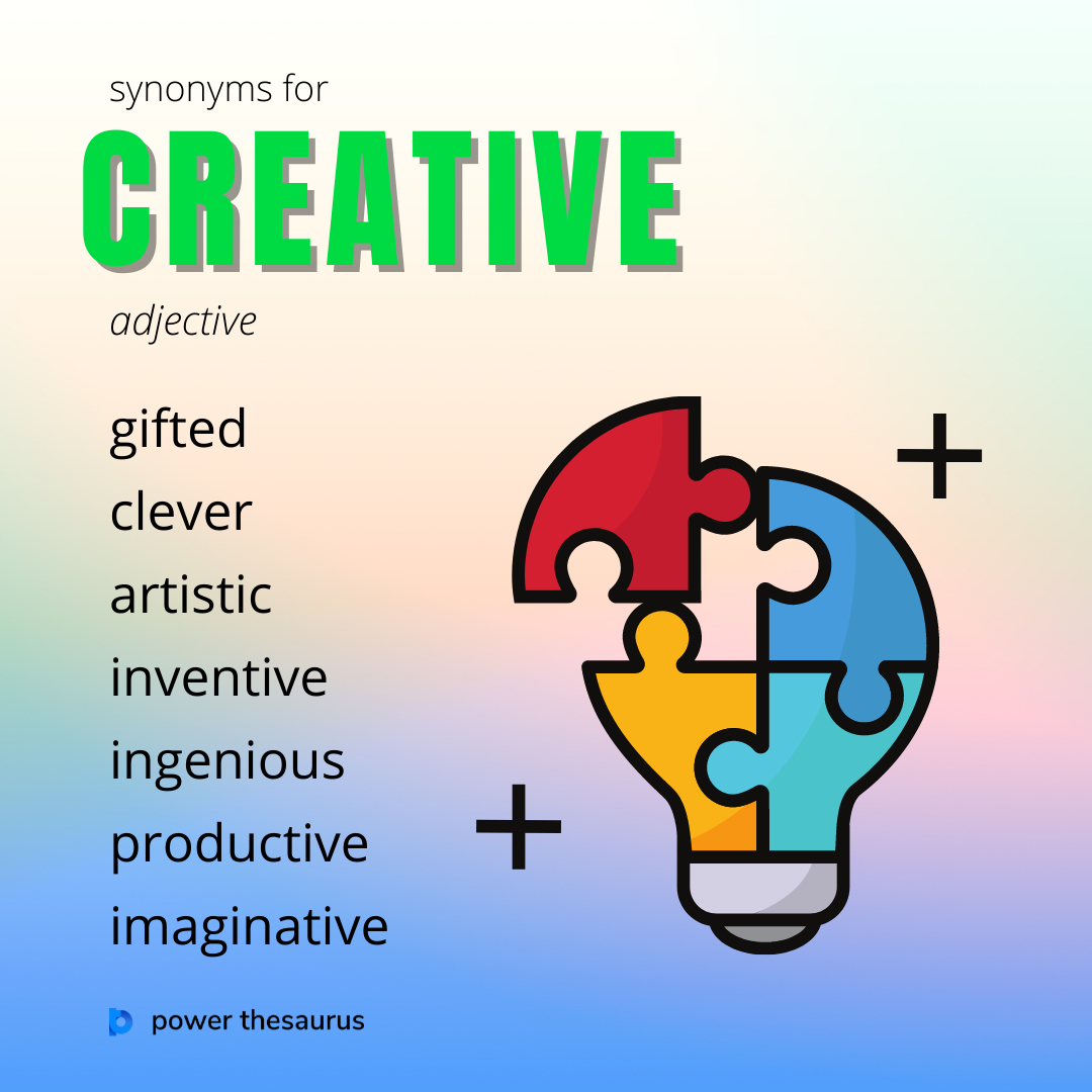 synonyms of creatively